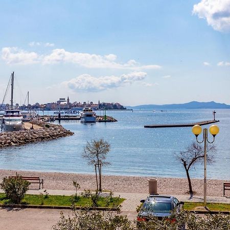 Mare-More Studio W Balcony And Beach Front And View Zadar Extérieur photo