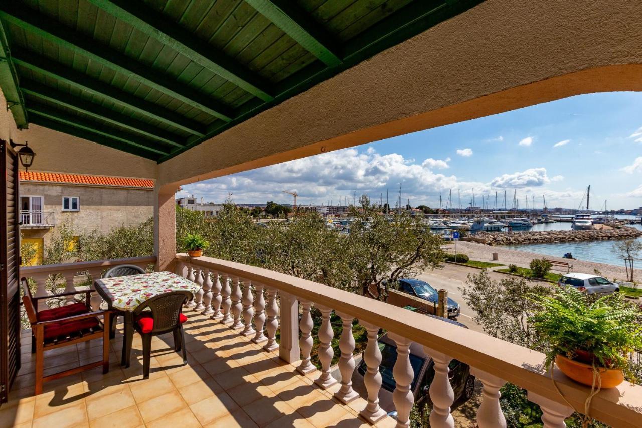 Mare-More Studio W Balcony And Beach Front And View Zadar Extérieur photo